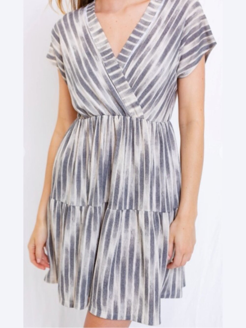 NWT Gilli Clothing Short Sleeve Tiered Dress | FREE SHIPPING